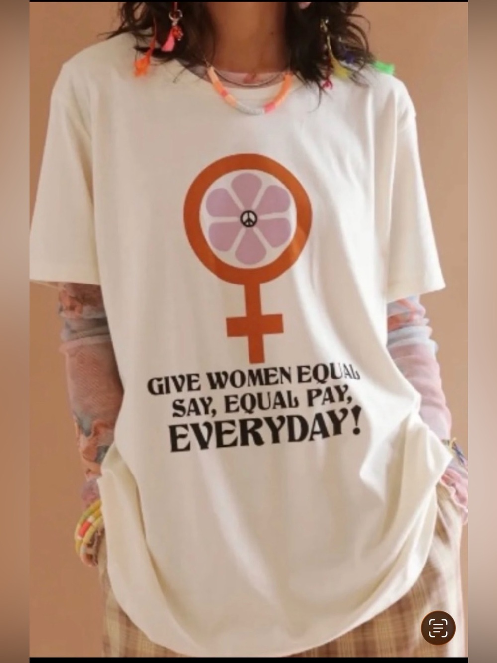 NWT Sugarhigh Lovestoned Equal pay Don’t Be a Dick Tee Small
